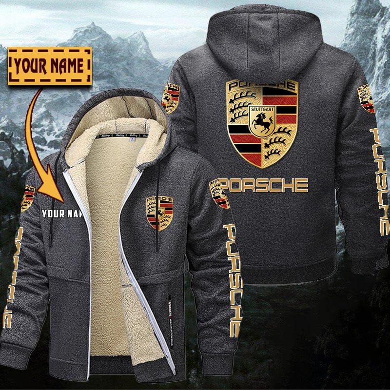 Porsche Gefütterte Kapuzenjacke – Bild 3