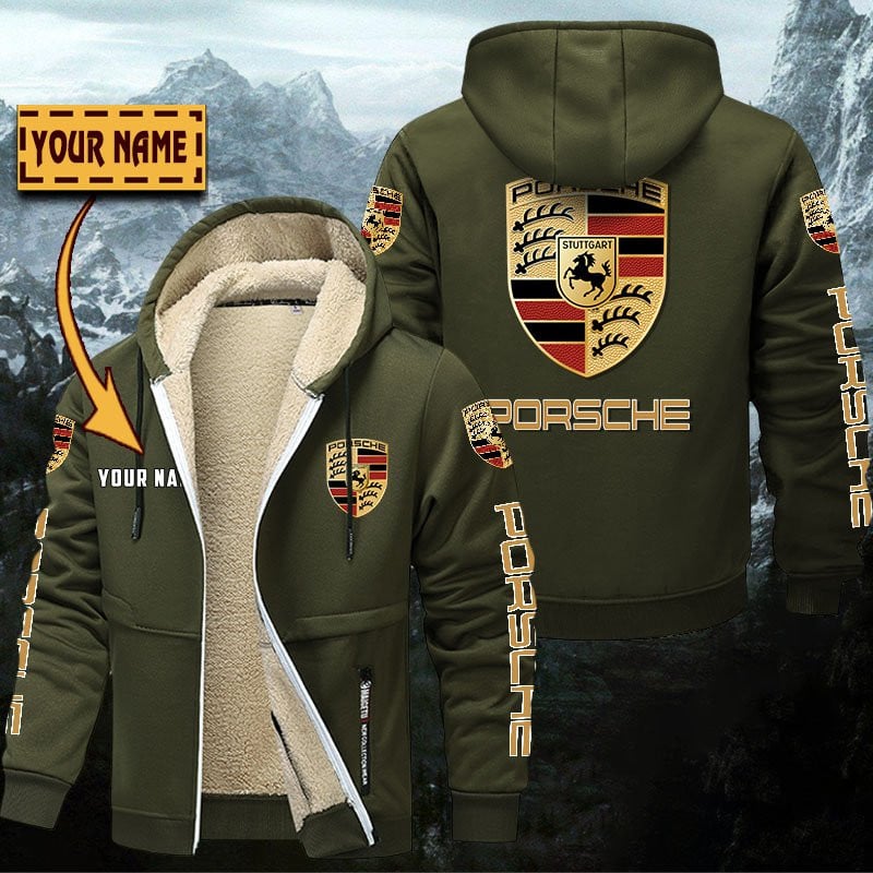 Porsche Gefütterte Kapuzenjacke – Bild 4