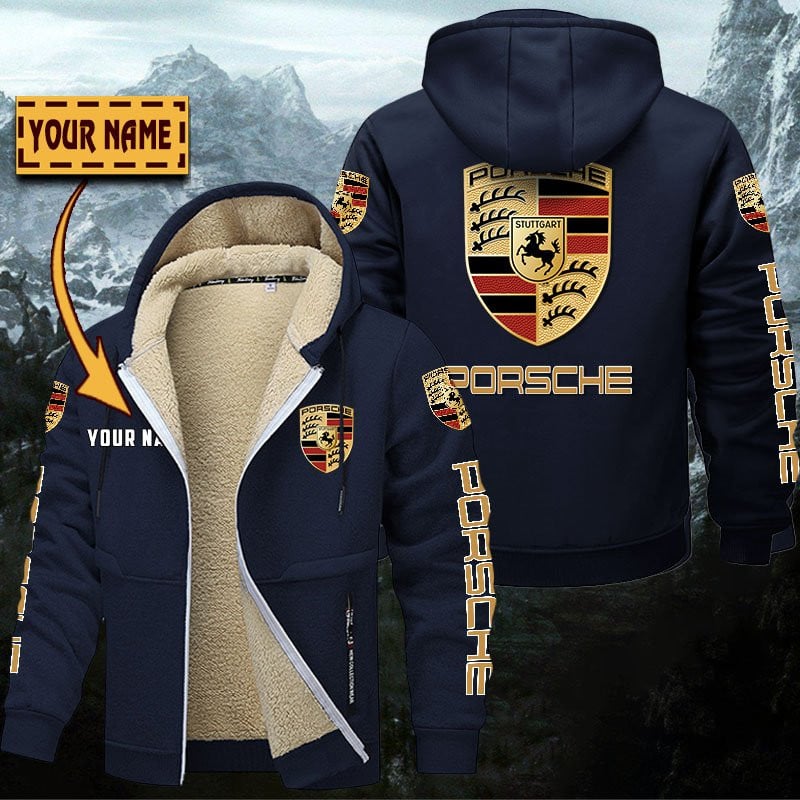 Porsche Gefütterte Kapuzenjacke – Bild 6