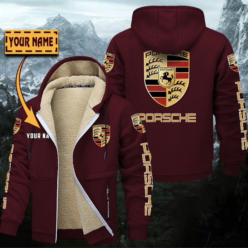 Porsche Gefütterte Kapuzenjacke – Bild 9