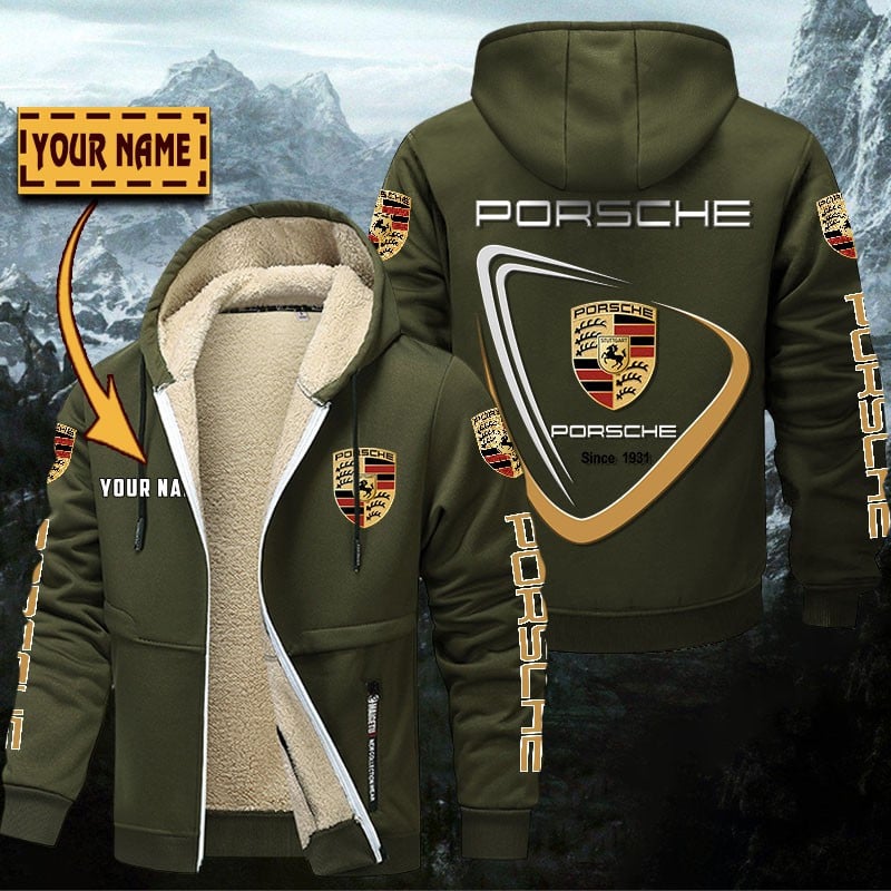 Porsche Gefütterte Kapuzenjacke – Bild 2