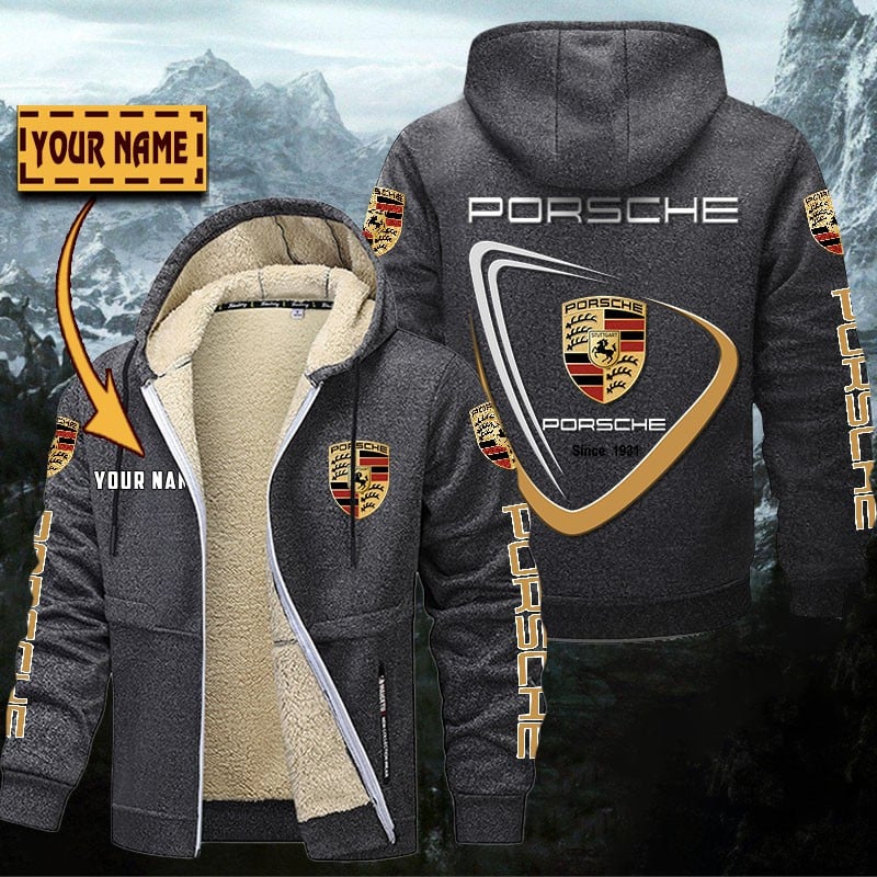 Porsche Gefütterte Kapuzenjacke – Bild 4