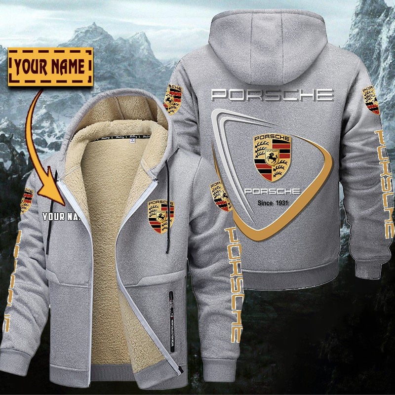 Porsche Gefütterte Kapuzenjacke – Bild 5