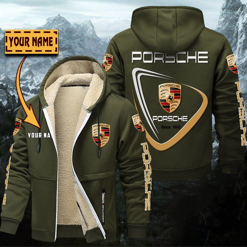 Porsche Gefütterte Kapuzenjacke – Bild 2