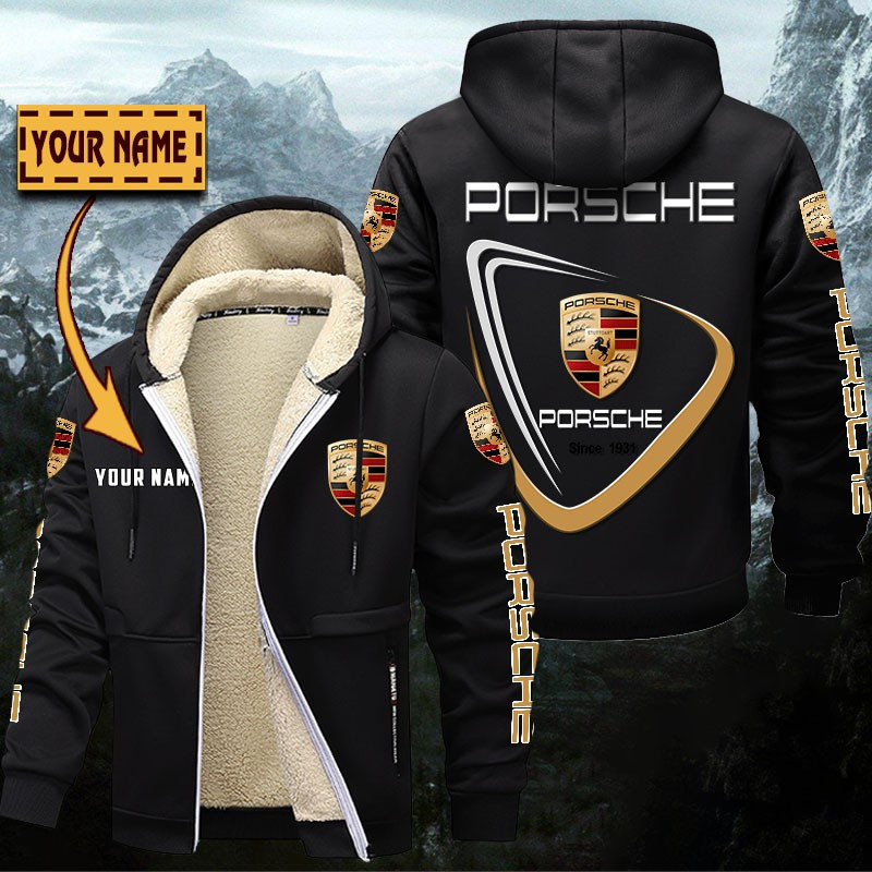 Porsche Gefütterte Kapuzenjacke – Bild 3