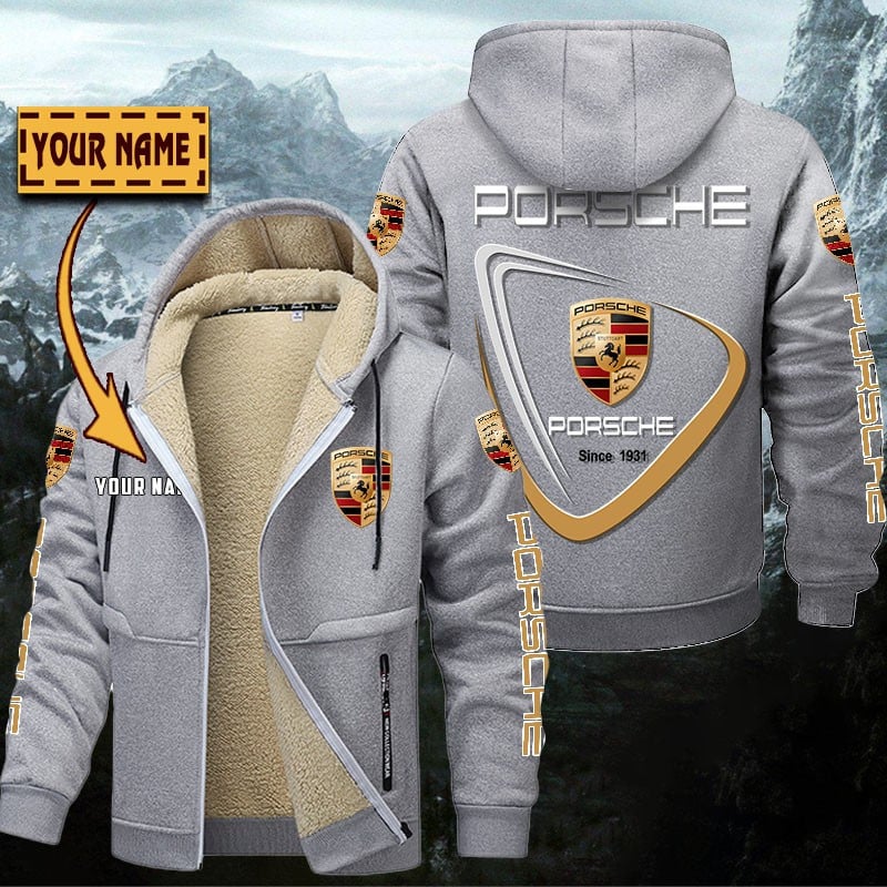 Porsche Gefütterte Kapuzenjacke – Bild 5