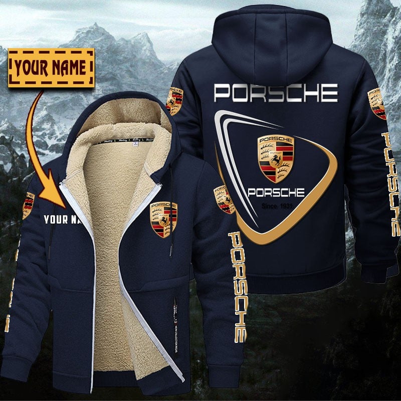Porsche Gefütterte Kapuzenjacke – Bild 6