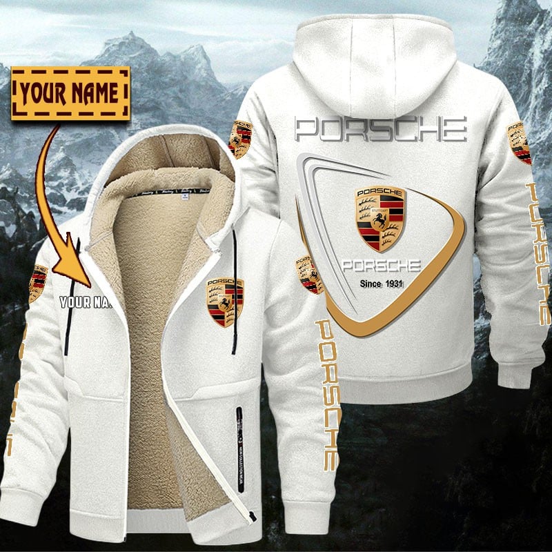 Porsche Gefütterte Kapuzenjacke – Bild 8