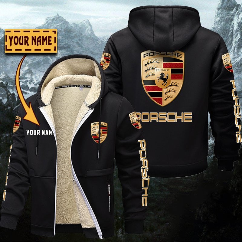 Porsche Gefütterte Kapuzenjacke – Bild 3