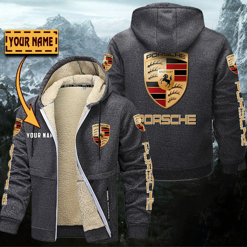 Porsche Gefütterte Kapuzenjacke – Bild 4