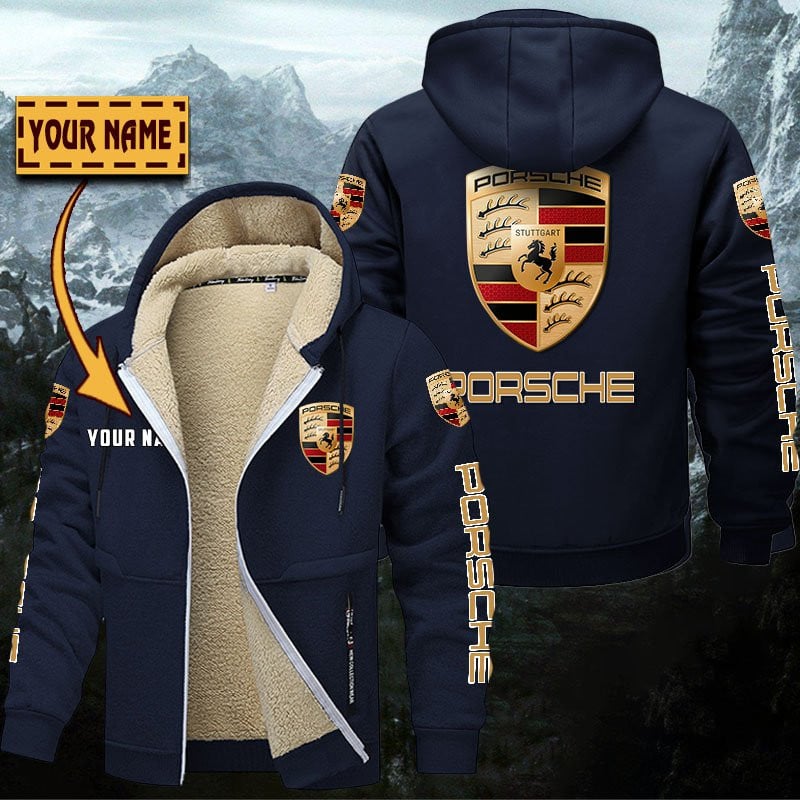 Porsche Gefütterte Kapuzenjacke – Bild 6