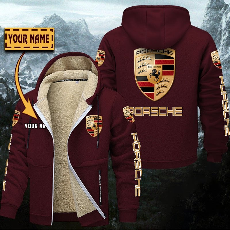 Porsche Gefütterte Kapuzenjacke – Bild 9