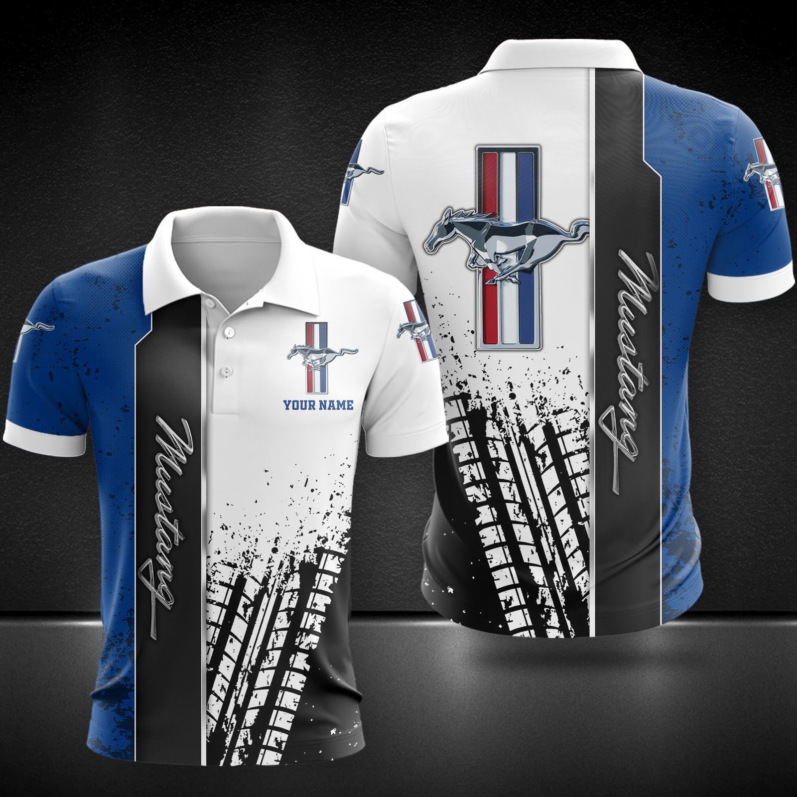 Ford Mustang Poloshirt