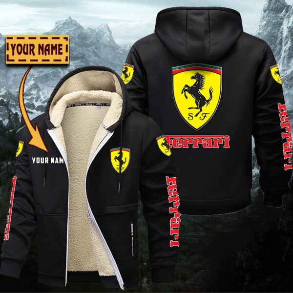 Ferrari Gefütterte Kapuzenjacke