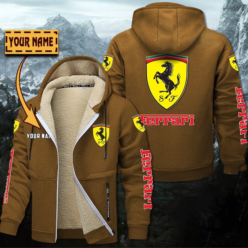 Ferrari Gefütterte Kapuzenjacke – Bild 4