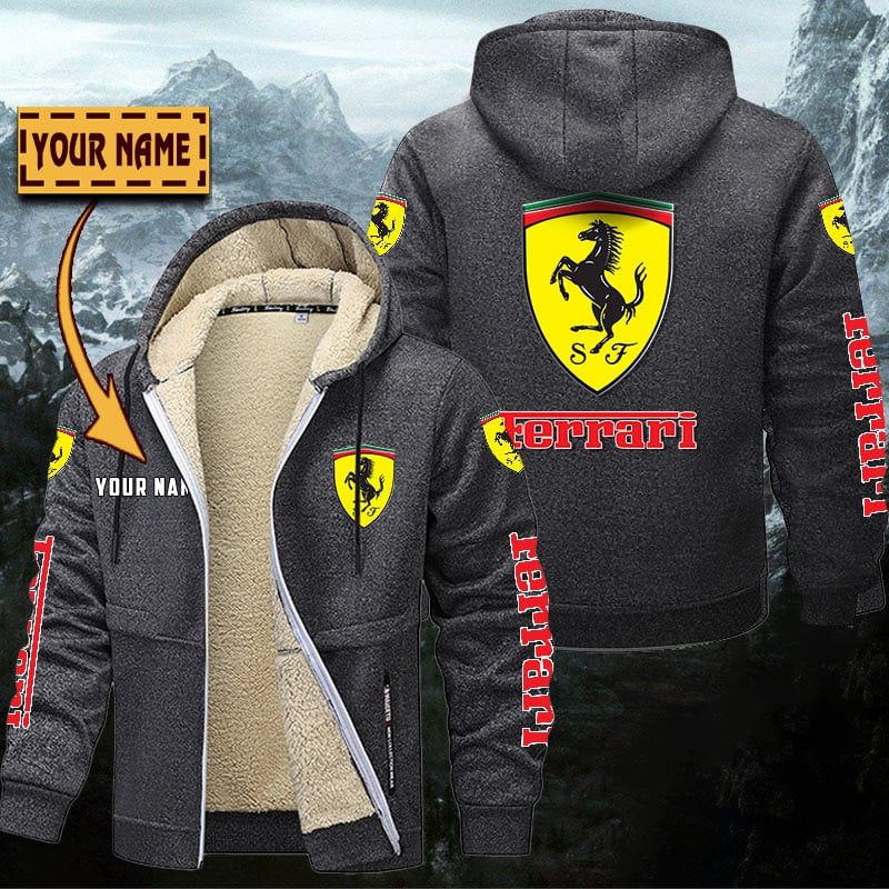 Ferrari Gefütterte Kapuzenjacke – Bild 5