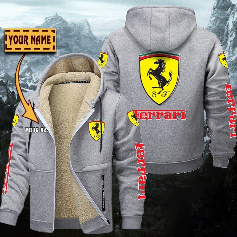 Ferrari Gefütterte Kapuzenjacke – Bild 6