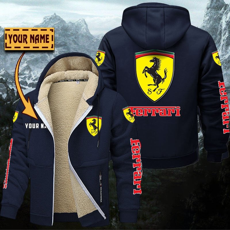 Ferrari Gefütterte Kapuzenjacke – Bild 7