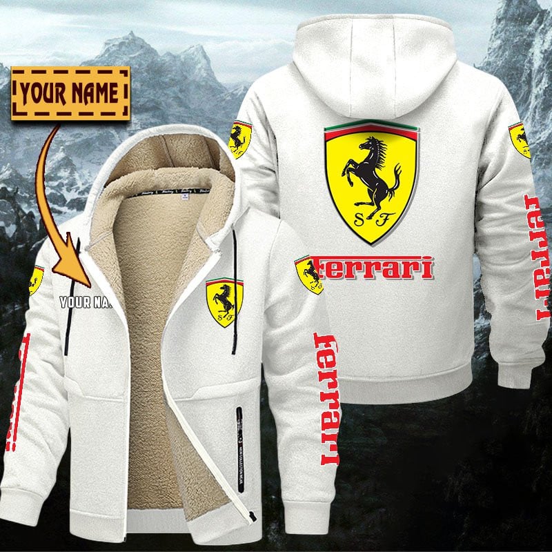 Ferrari Gefütterte Kapuzenjacke – Bild 9