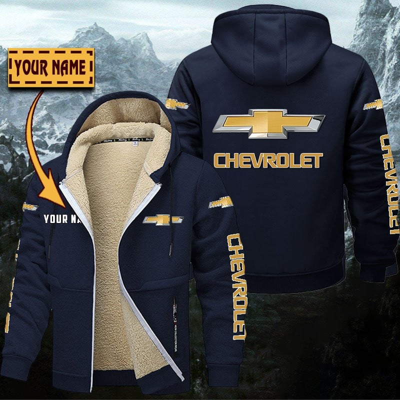 Chevrolet Gefütterte Kapuzenjacke – Bild 6