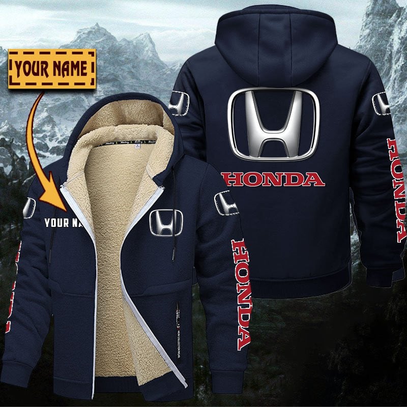 Honda Gefütterte Kapuzenjacke – Bild 7