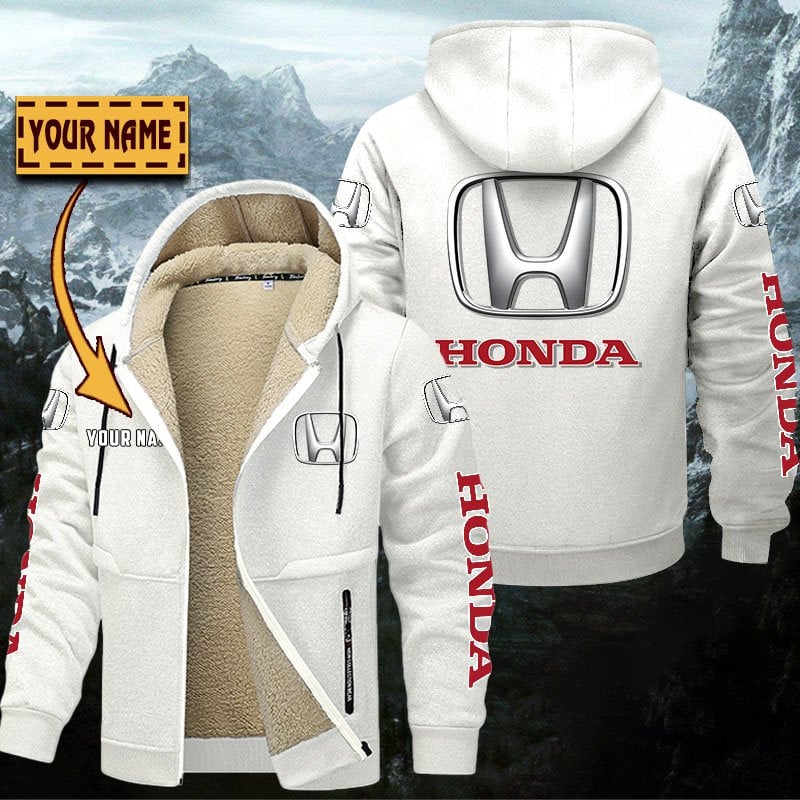Honda Gefütterte Kapuzenjacke – Bild 9