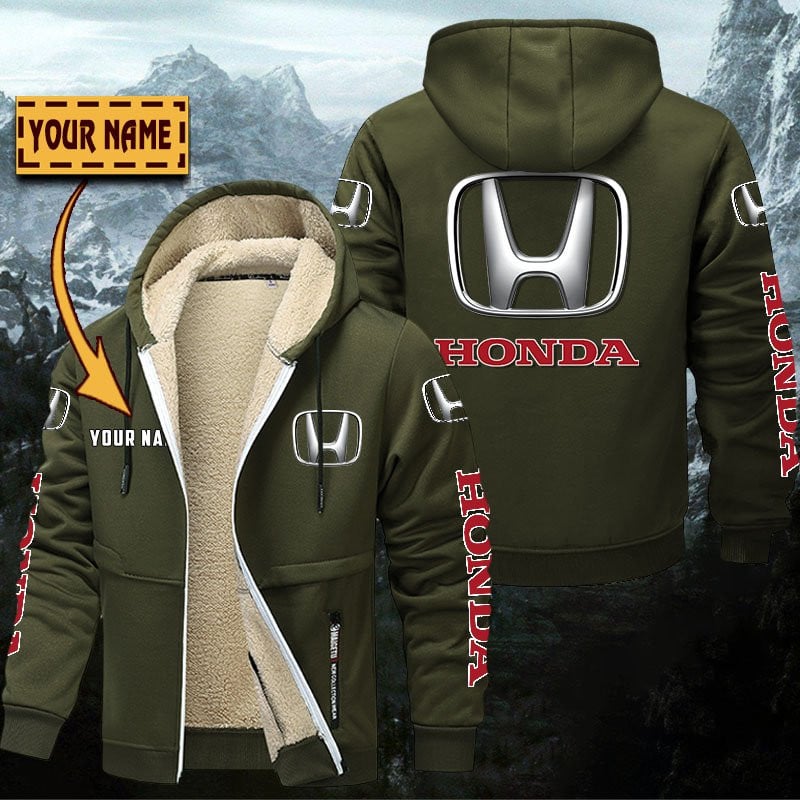 Honda Gefütterte Kapuzenjacke – Bild 2
