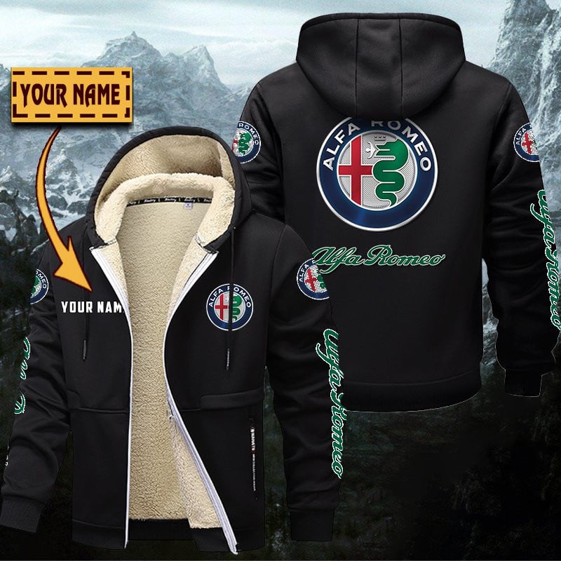 Alfa Romeo Gefütterte Kapuzenjacke – Bild 2