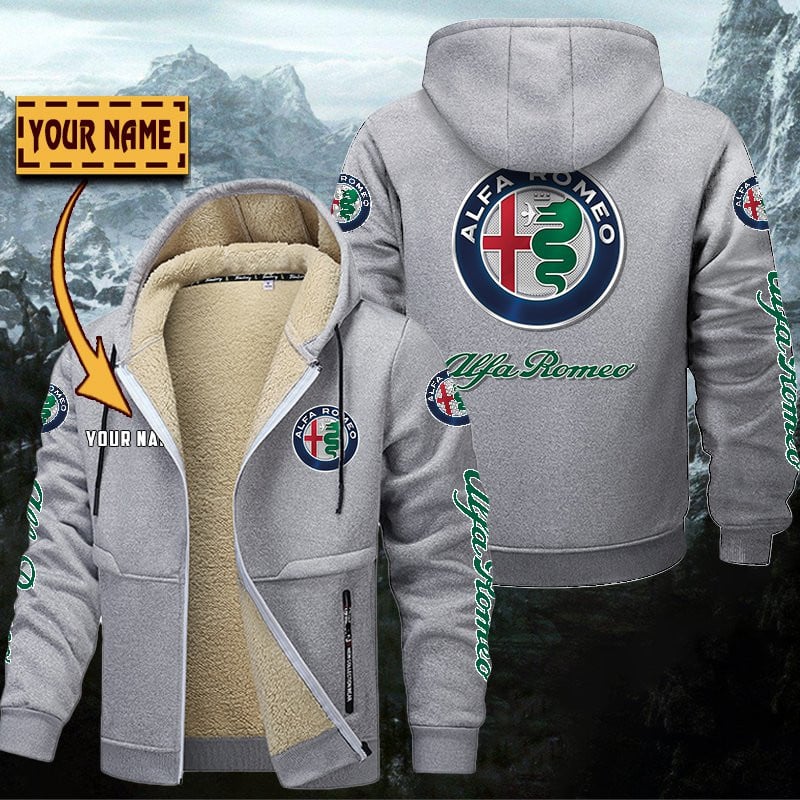 Alfa Romeo Gefütterte Kapuzenjacke – Bild 5