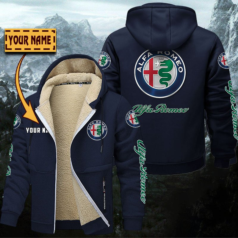 Alfa Romeo Gefütterte Kapuzenjacke – Bild 6