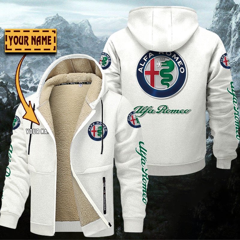Alfa Romeo Gefütterte Kapuzenjacke – Bild 8