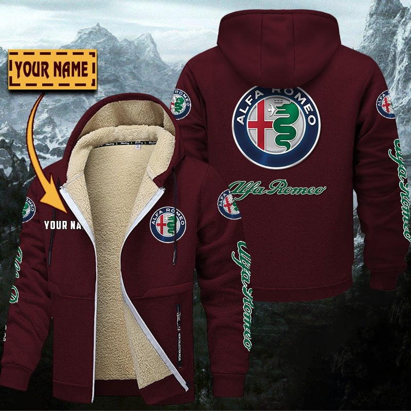 Alfa Romeo Gefütterte Kapuzenjacke – Bild 9