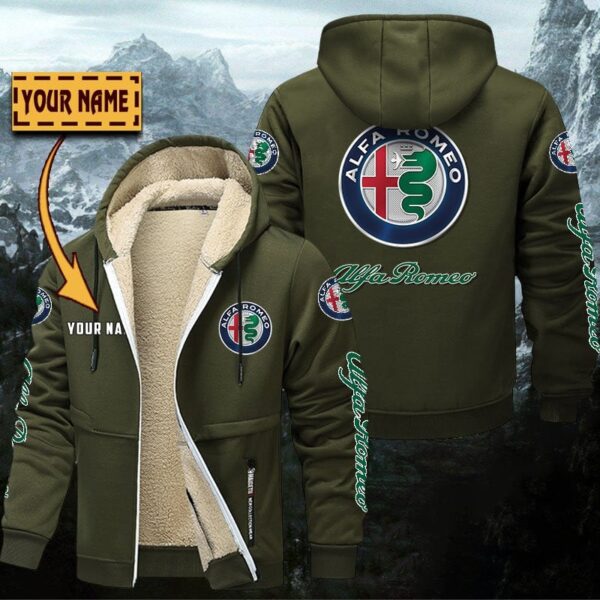 Alfa Romeo Gefütterte Kapuzenjacke