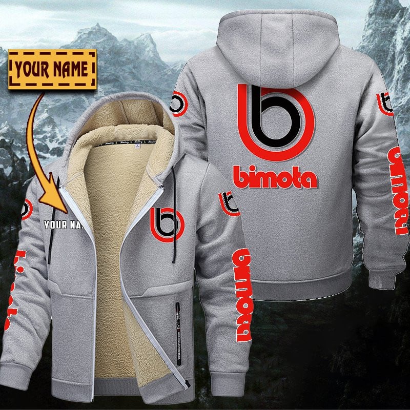 Bimota Motorcycles Gefütterte Kapuzenjacke – Bild 6