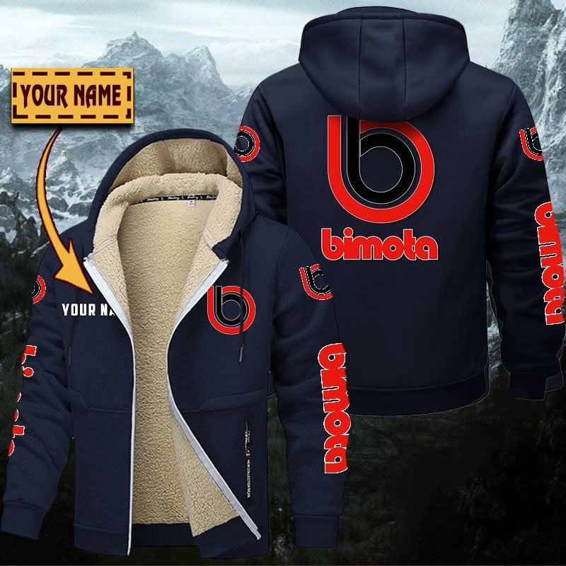 Bimota Motorcycles Gefütterte Kapuzenjacke – Bild 7