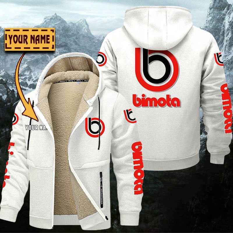 Bimota Motorcycles Gefütterte Kapuzenjacke – Bild 9