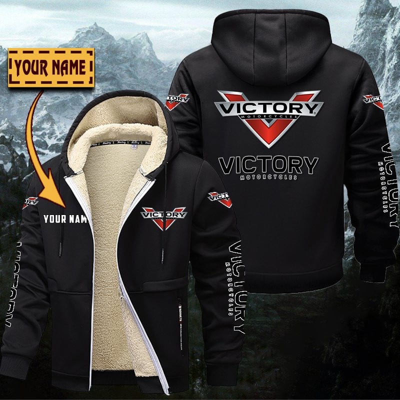 Victory Motorcycles Gefütterte Kapuzenjacke – Bild 3