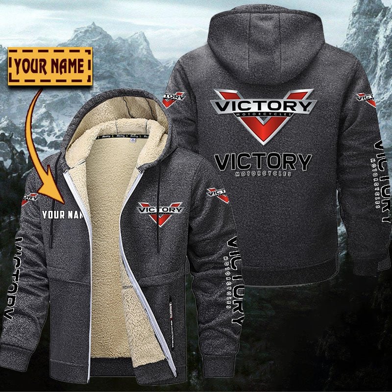 Victory Motorcycles Gefütterte Kapuzenjacke – Bild 5