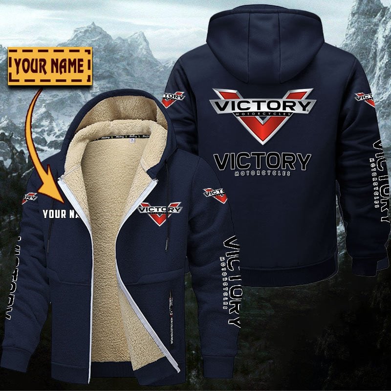 Victory Motorcycles Gefütterte Kapuzenjacke – Bild 7