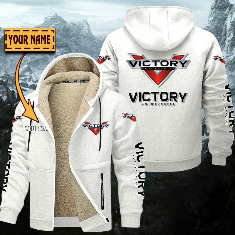 Victory Motorcycles Gefütterte Kapuzenjacke – Bild 9