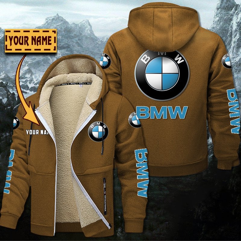 BMW Car Gefütterte Kapuzenjacke – Bild 5