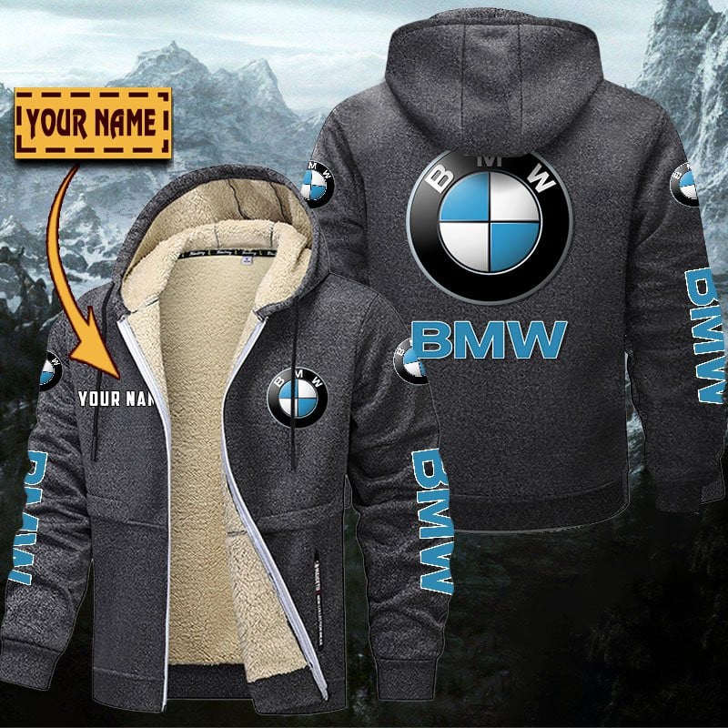 BMW Car Gefütterte Kapuzenjacke – Bild 6