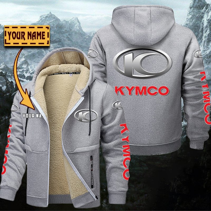 Kymco Motorcycles Gefütterte Kapuzenjacke – Bild 6
