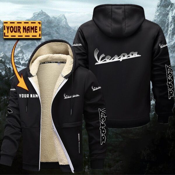 Vespa Gefütterte Kapuzenjacke