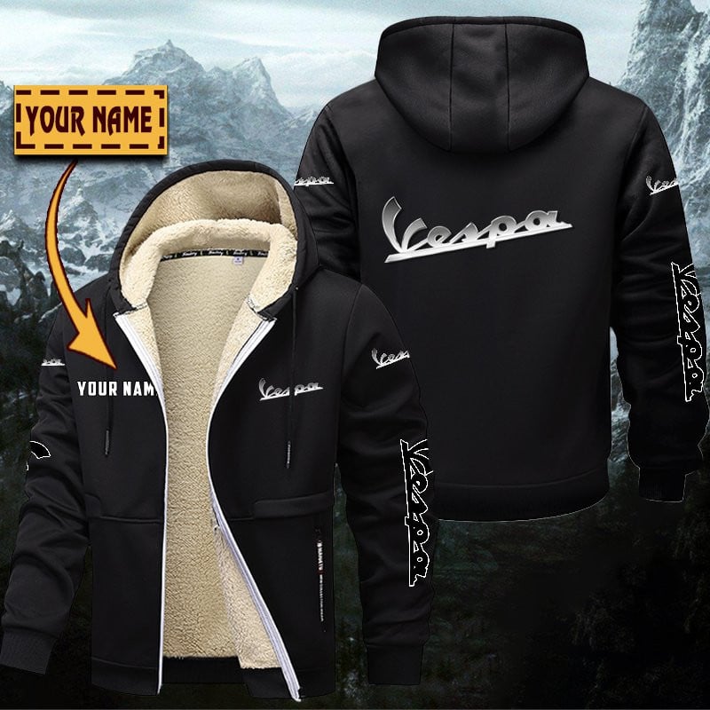 Vespa Gefütterte Kapuzenjacke