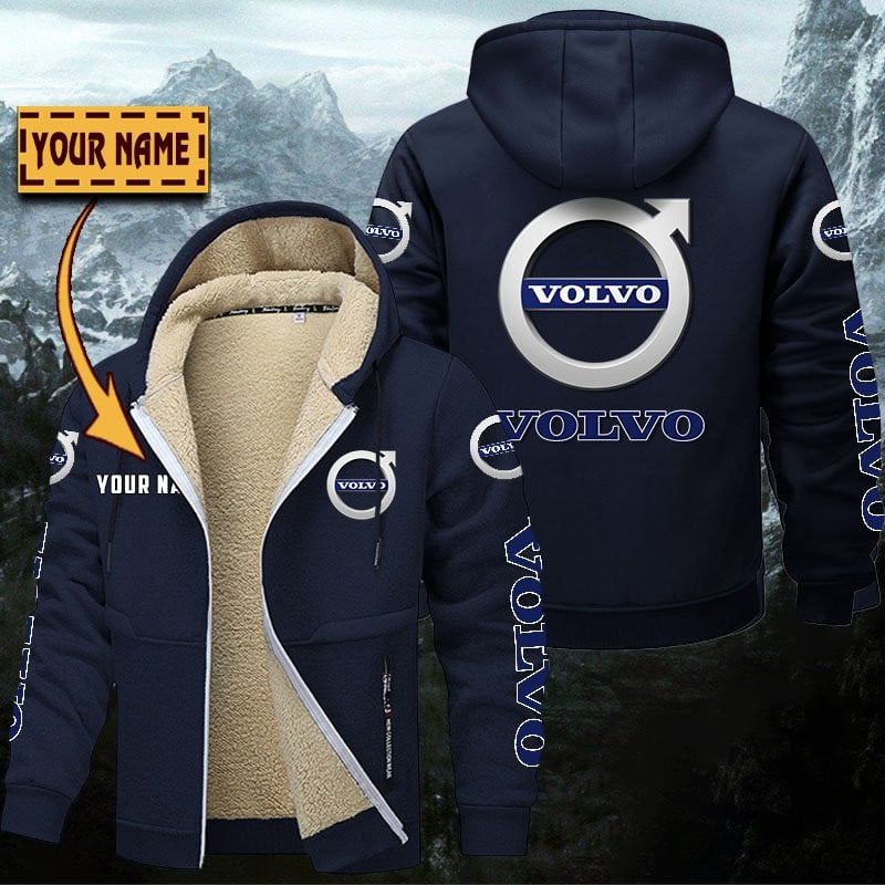 Volvo Gefütterte Kapuzenjacke – Bild 7