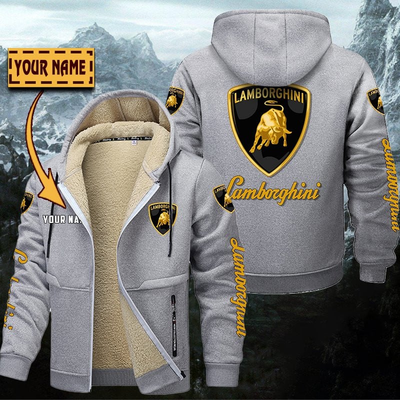 Lamborghini Gefütterte Kapuzenjacke – Bild 5