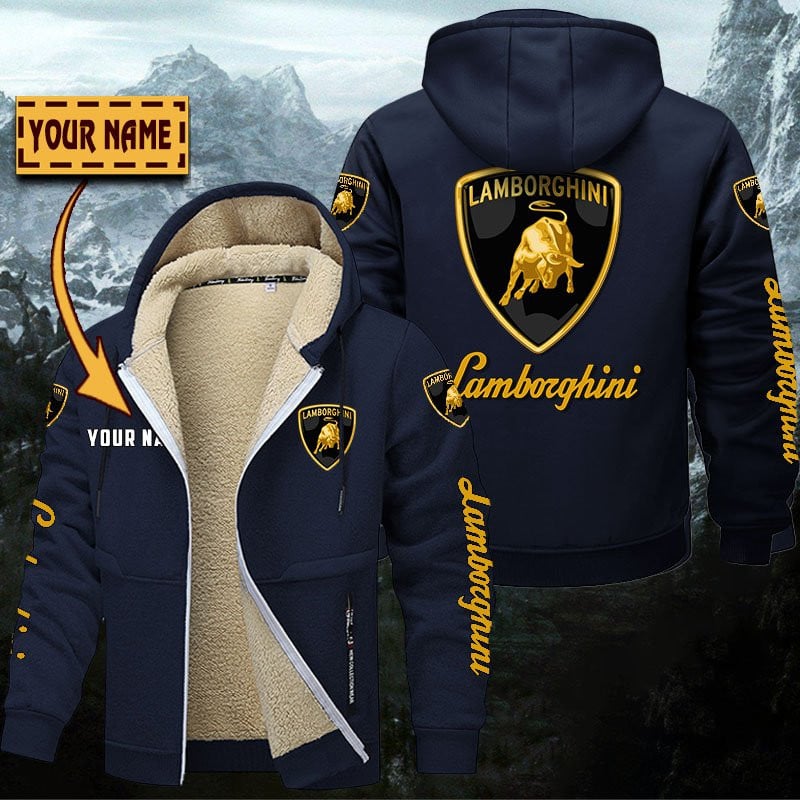 Lamborghini Gefütterte Kapuzenjacke – Bild 6