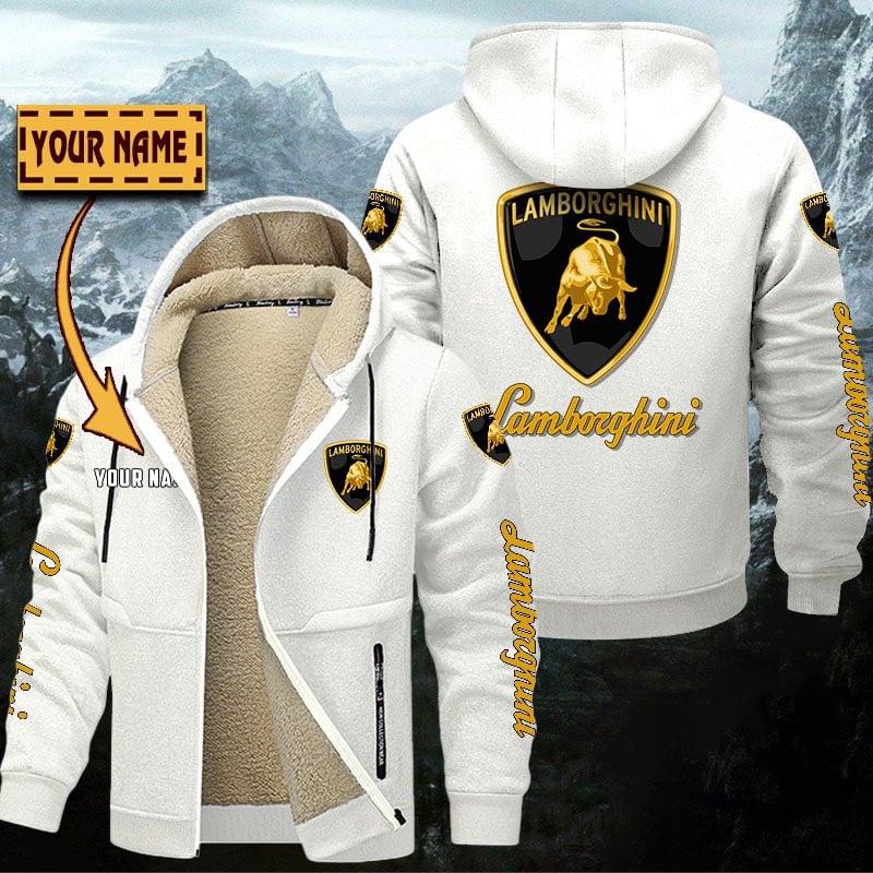 Lamborghini Gefütterte Kapuzenjacke – Bild 8