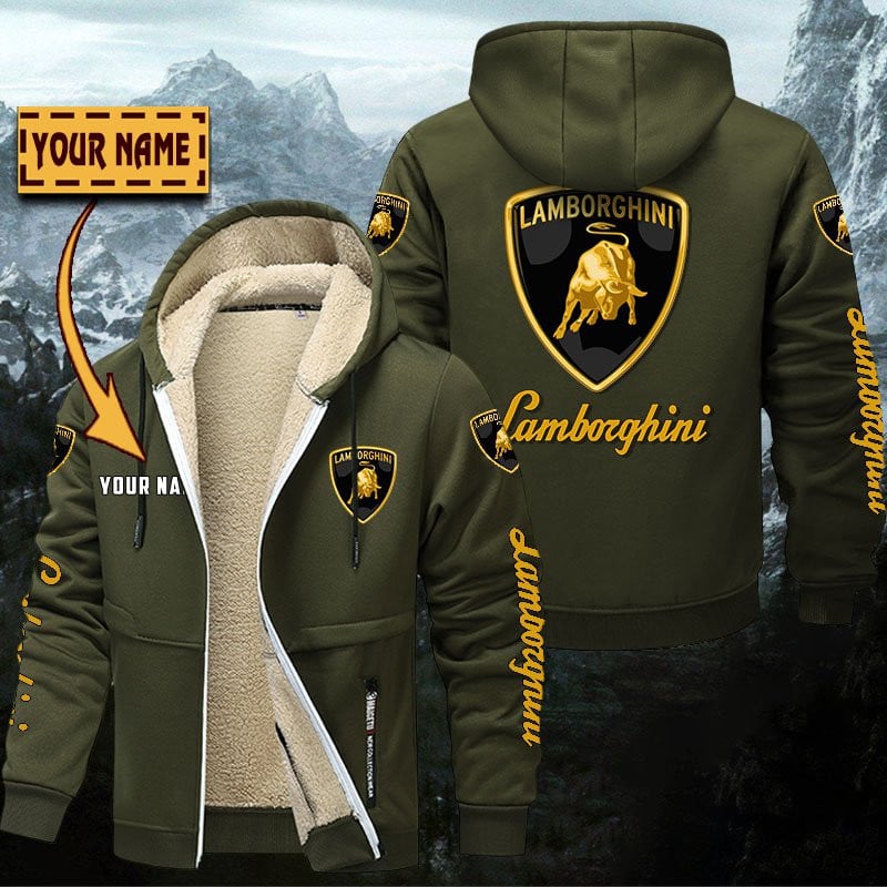 Lamborghini Gefütterte Kapuzenjacke – Bild 2